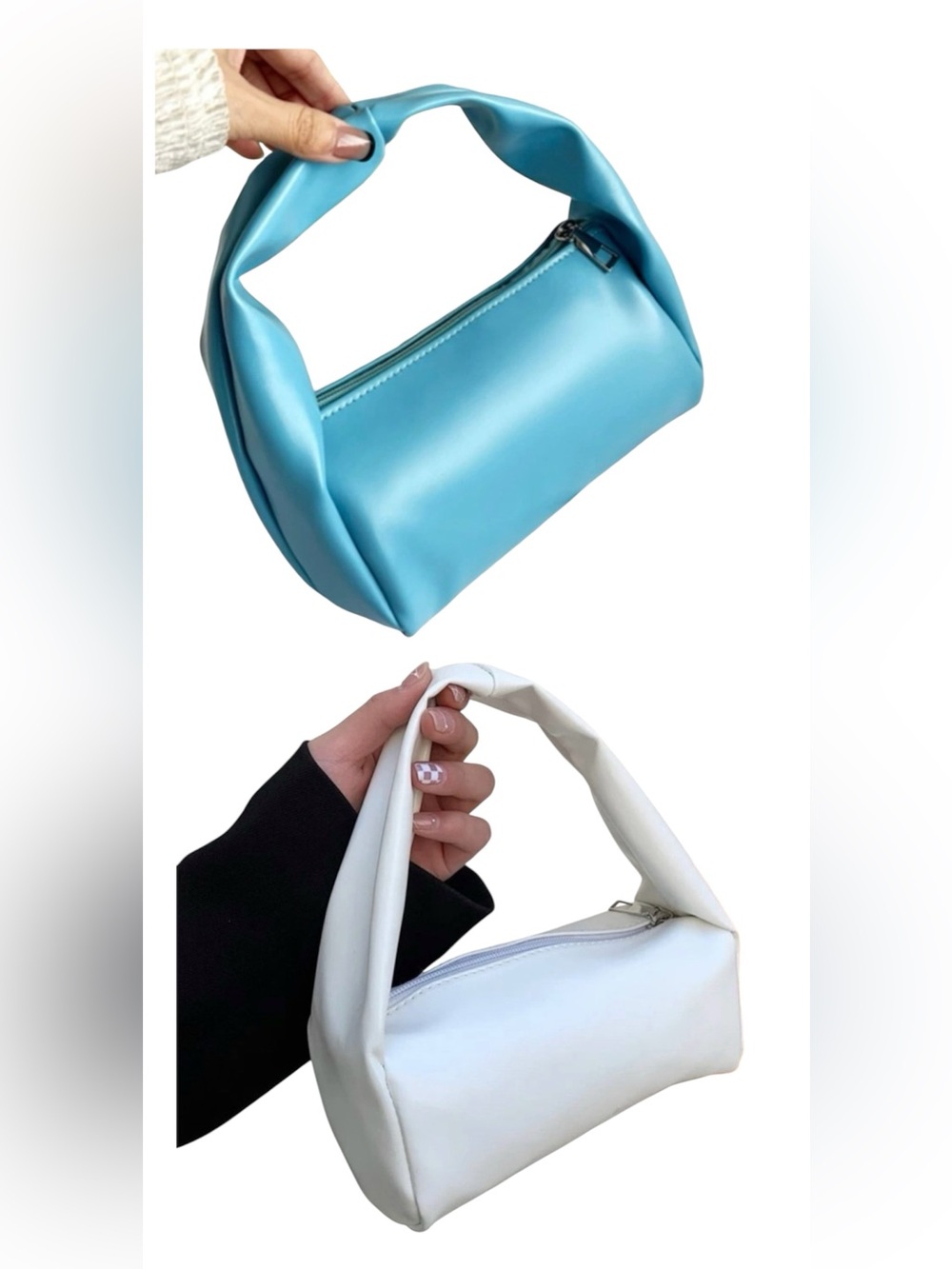 BUY ONE GET ONE FREE-MINI SQUARE HANDLE TOP BAG-NEW